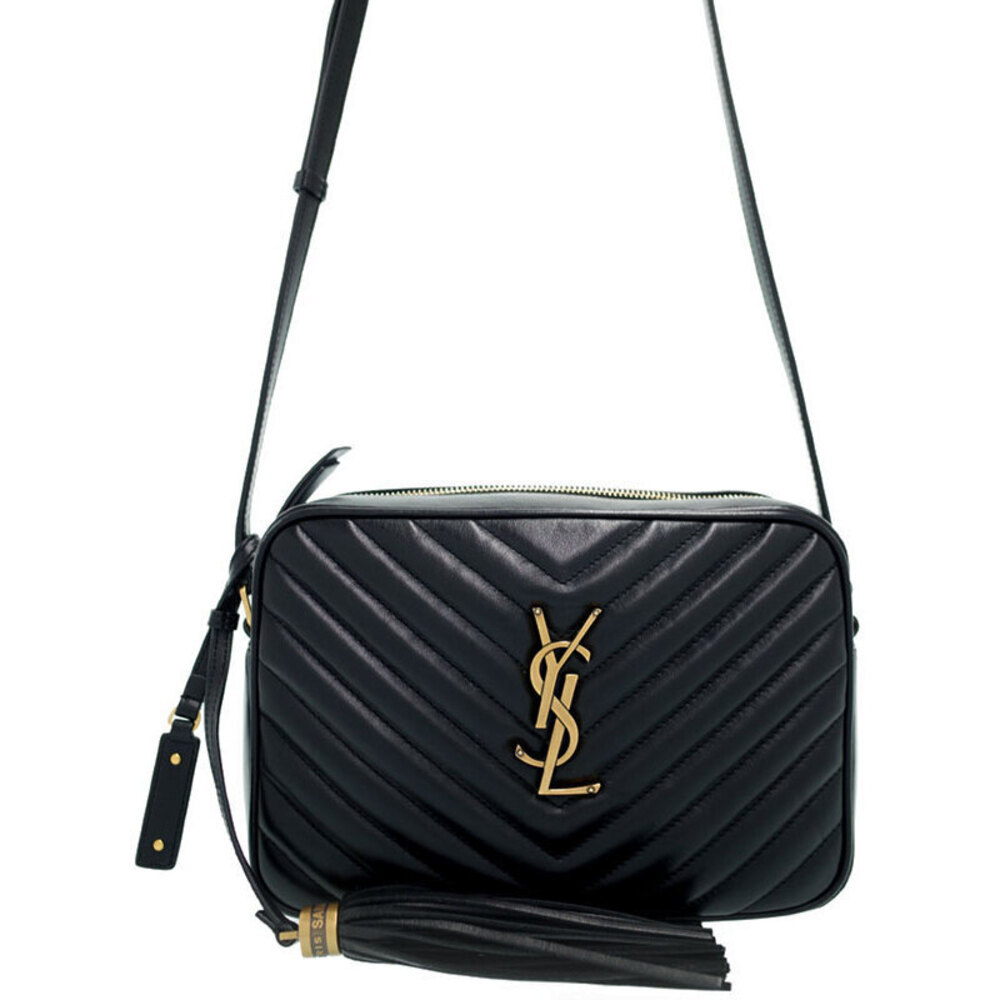 SAINT LAURENT Paris Fringe Saint Paris Lou Camera Bag Shoulder
